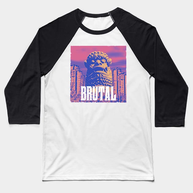 BRUTAL! Baseball T-Shirt by BREAKINGcode